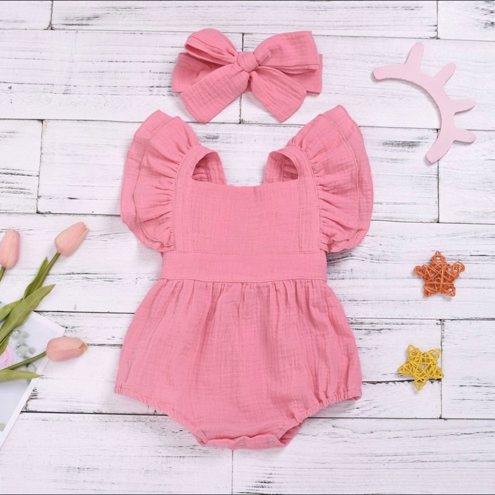NWOT Baby Rompers
